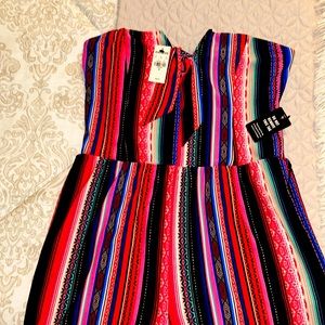 Express strapless romper shorts